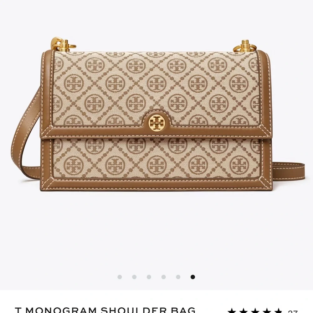 NWT Tory Burch T MONOGRAM SHOULDER BAG - Picture 6 of 12